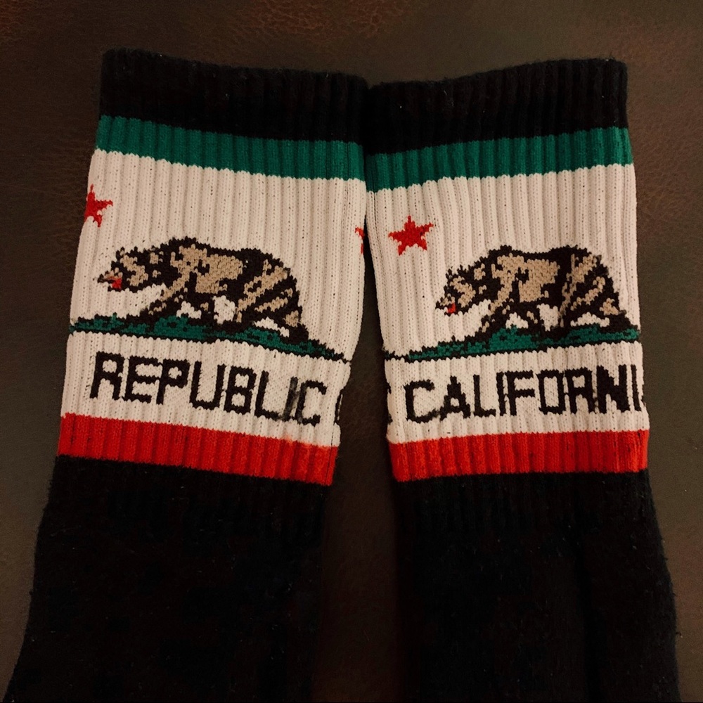California State 70’s Inspired Tube Sock